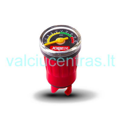 Jobe pripučiamos irklentės slėgio matuoklis